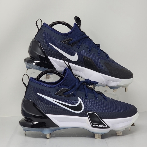 Nike Force Zoom Trout 9 Elite Midnight Navy Baseball Men Size 7.5 FB2906-400 New - Picture 1 of 9